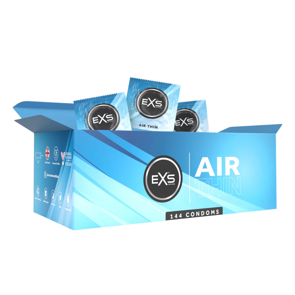 EXS | Air Thin Condoms | One of The Thinnest Quality Condoms | Vegan