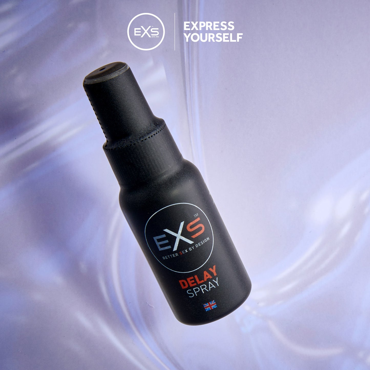 exs condoms delay spray background image