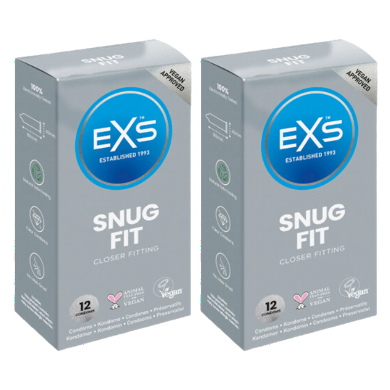 exs condoms snugfit 2pack image