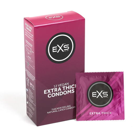 EXS Extra Thick Condoms - 144 Bulk Pack