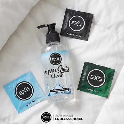 EXS | AquaGlider Clear Lubricant | Fragrance-Free | 250ml