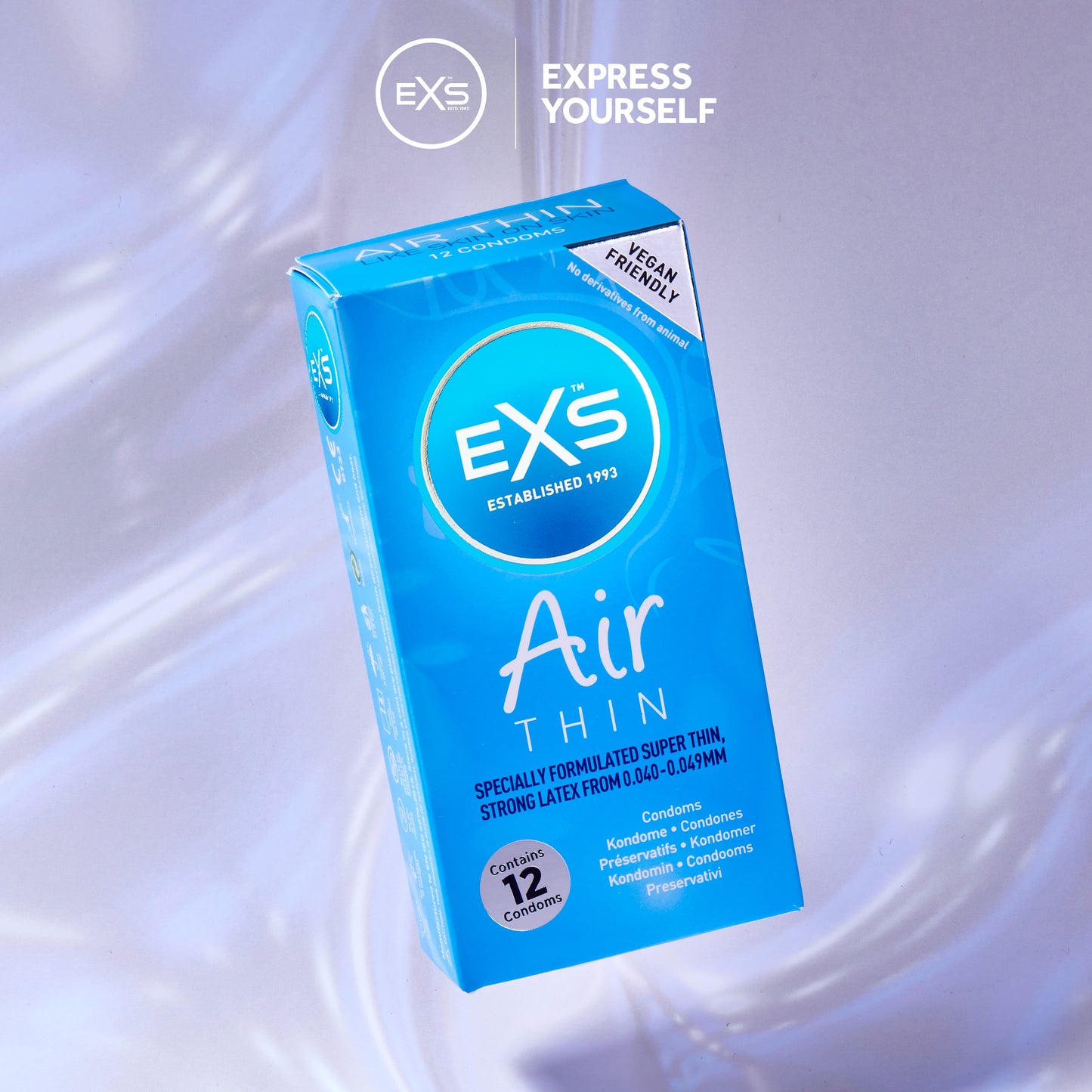 EXS | Air Thin Condoms | One of The Thinnest Quality Condoms | Vegan