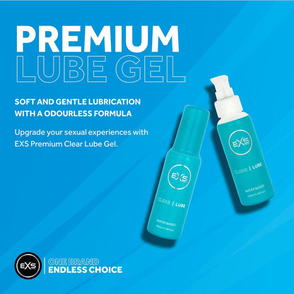 EXS | Premium Clear Personal Lubricant | Vegan | Unscented | 100ml