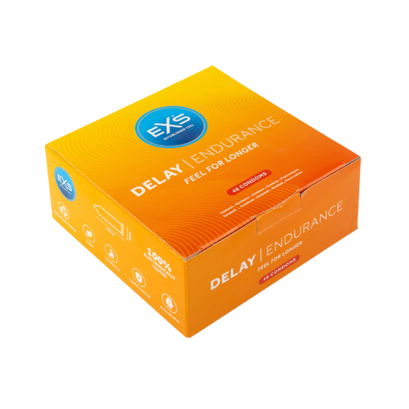 EXS Delay Endurance Condoms - 48 Pack