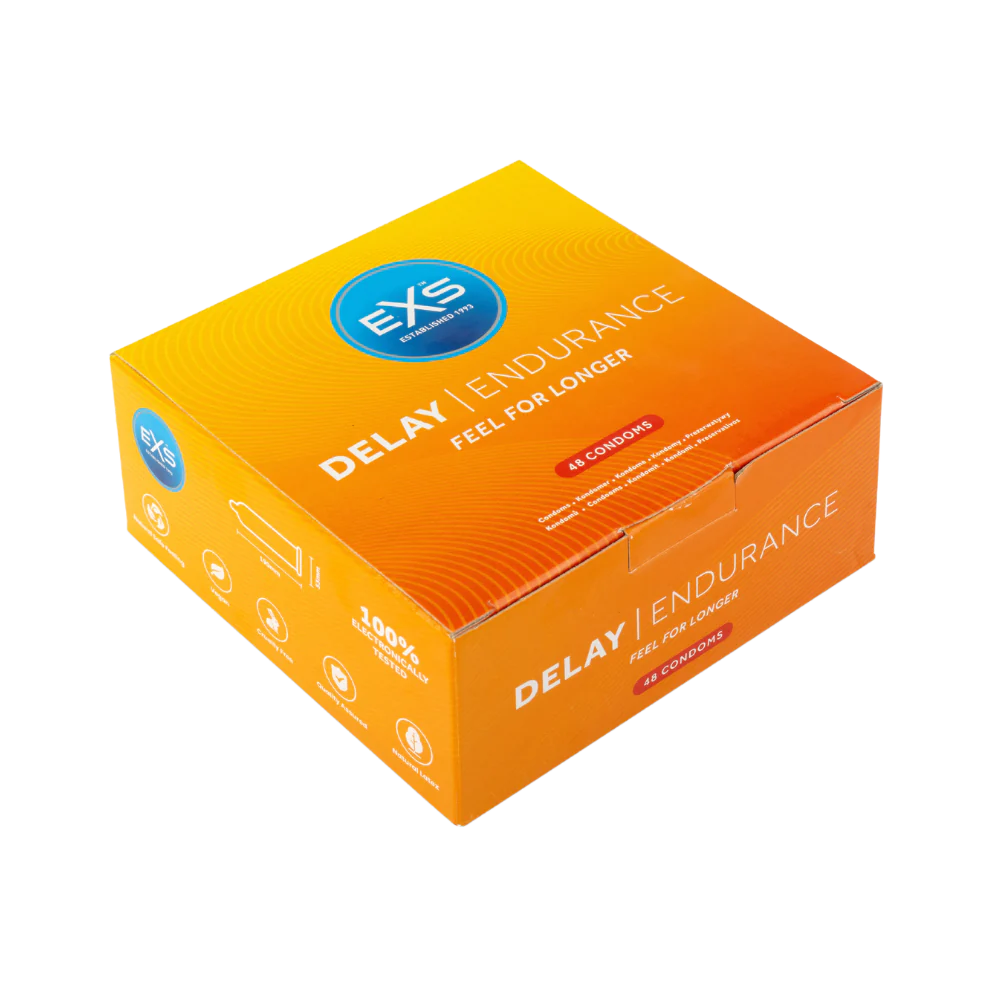 EXS Delay Endurance Condoms - 48 Pack