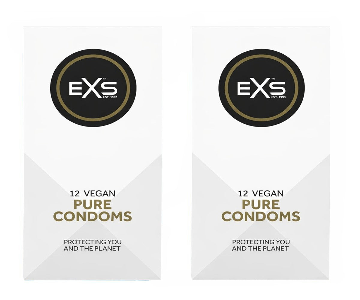 EXS | Pure Condoms | Premium RRI Latex & Fully Sustainable Next Gen Recyclable Foils