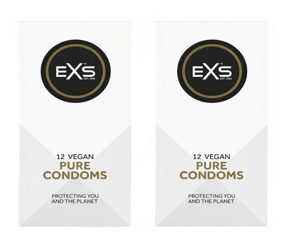 EXS | Pure Condoms | Premium RRI Latex & Fully Sustainable Next Gen Recyclable Foils
