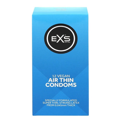 EXS | Air Thin Condoms | One of The Thinnest Quality Condoms | Vegan