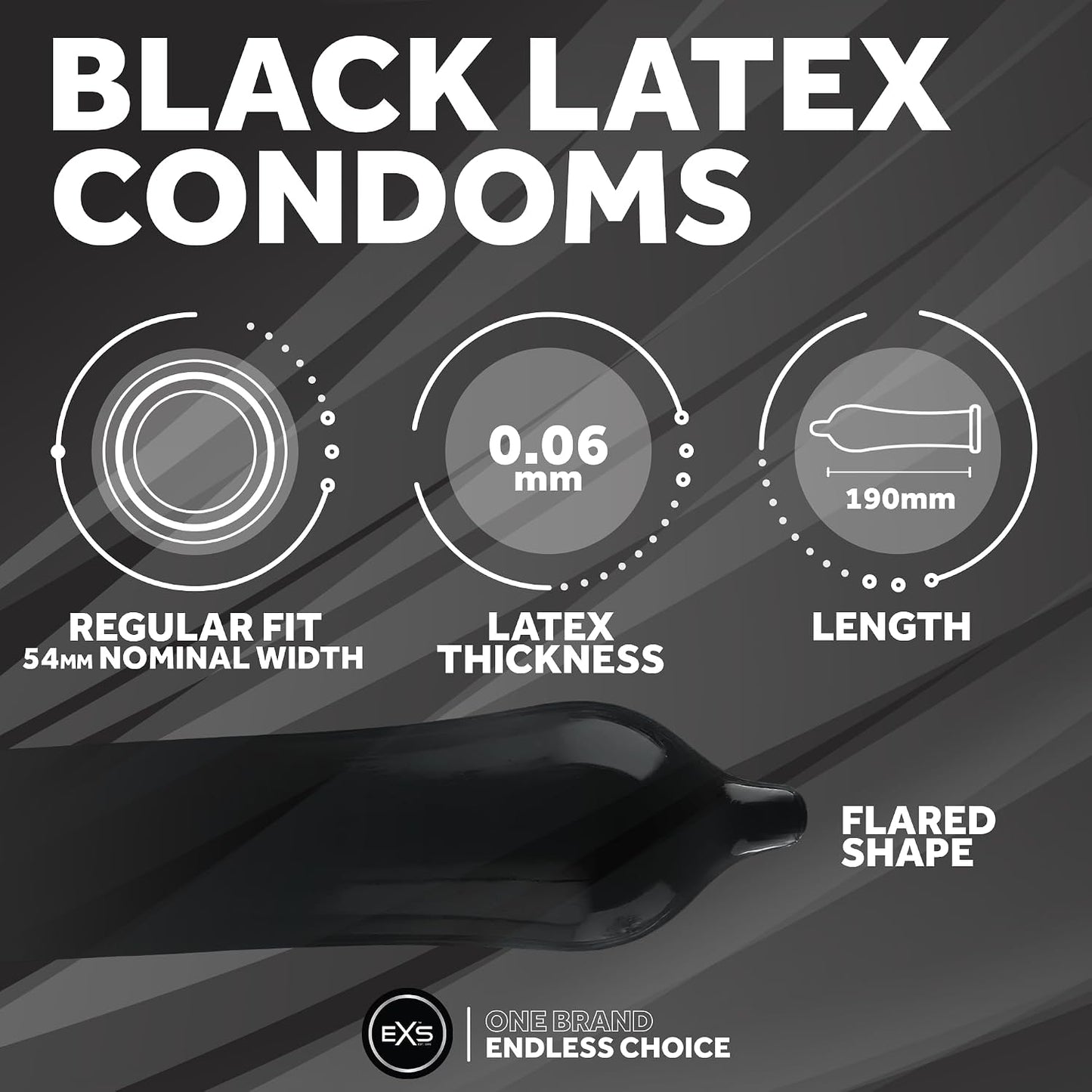 EXS Variety Pack 2 Condoms - 48 pack - 7 Condom Types