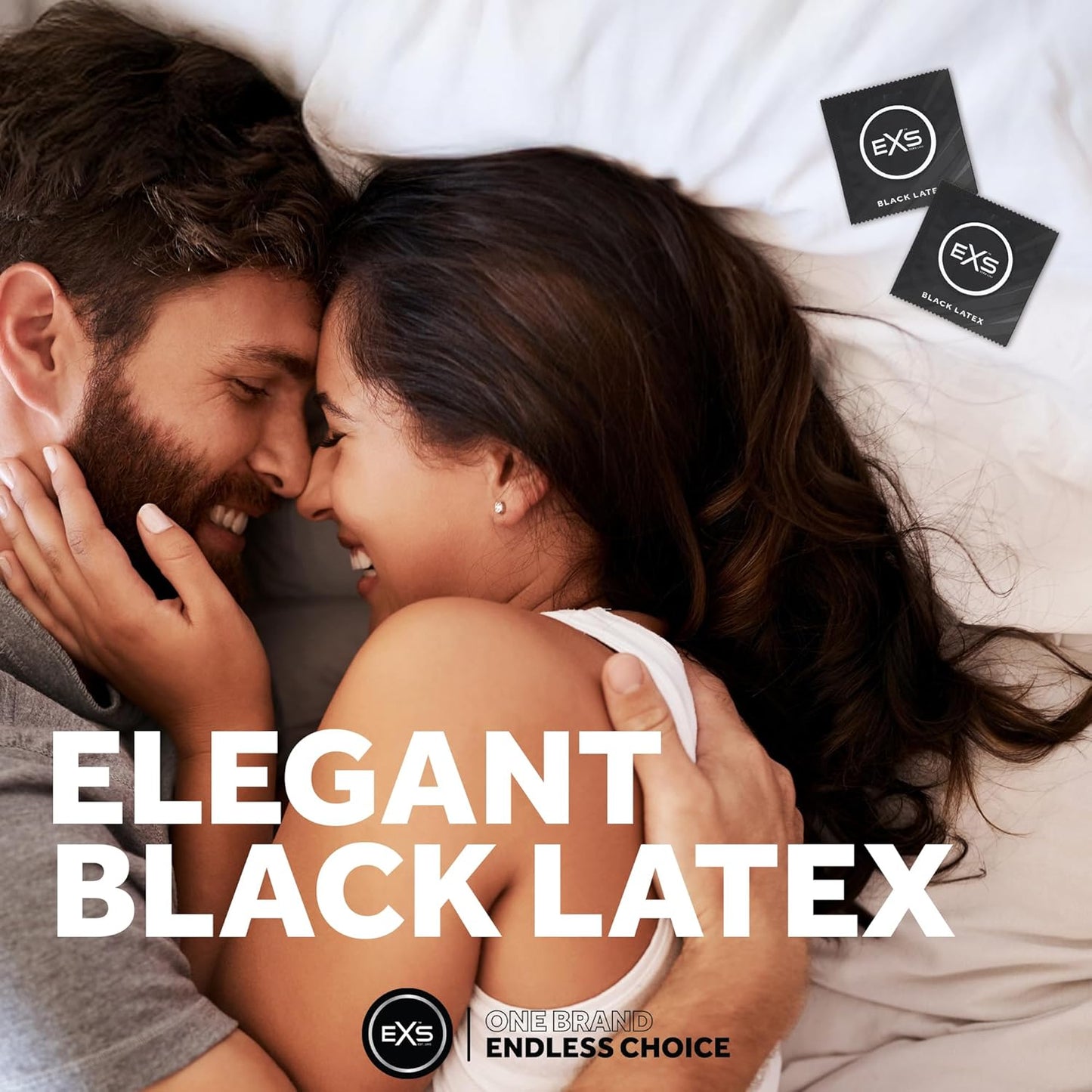 EXS | Black Latex Condoms | Enhance Your Sex Life with Coloured Latex | Vegan