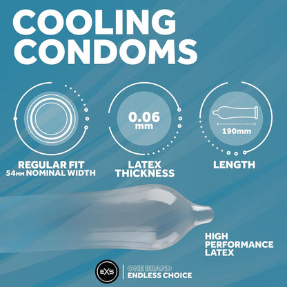 EXS Variety Pack 2 Condoms - 48 pack - 7 Condom Types
