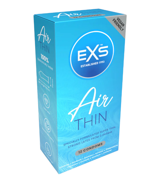 exs condoms airthin latex single pack