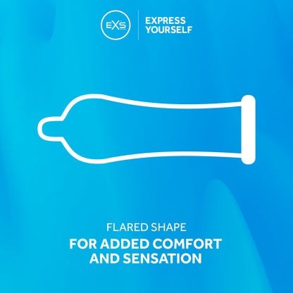 exs condoms airthin shape inforgraphic