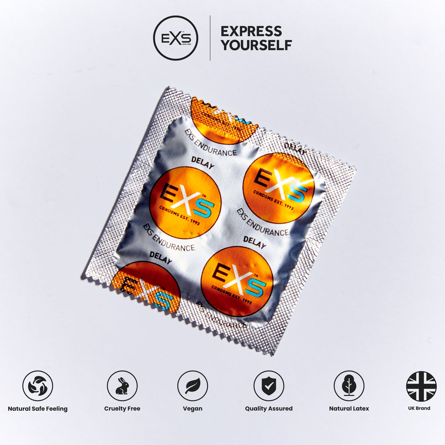 exs condoms delay endurance icon image 