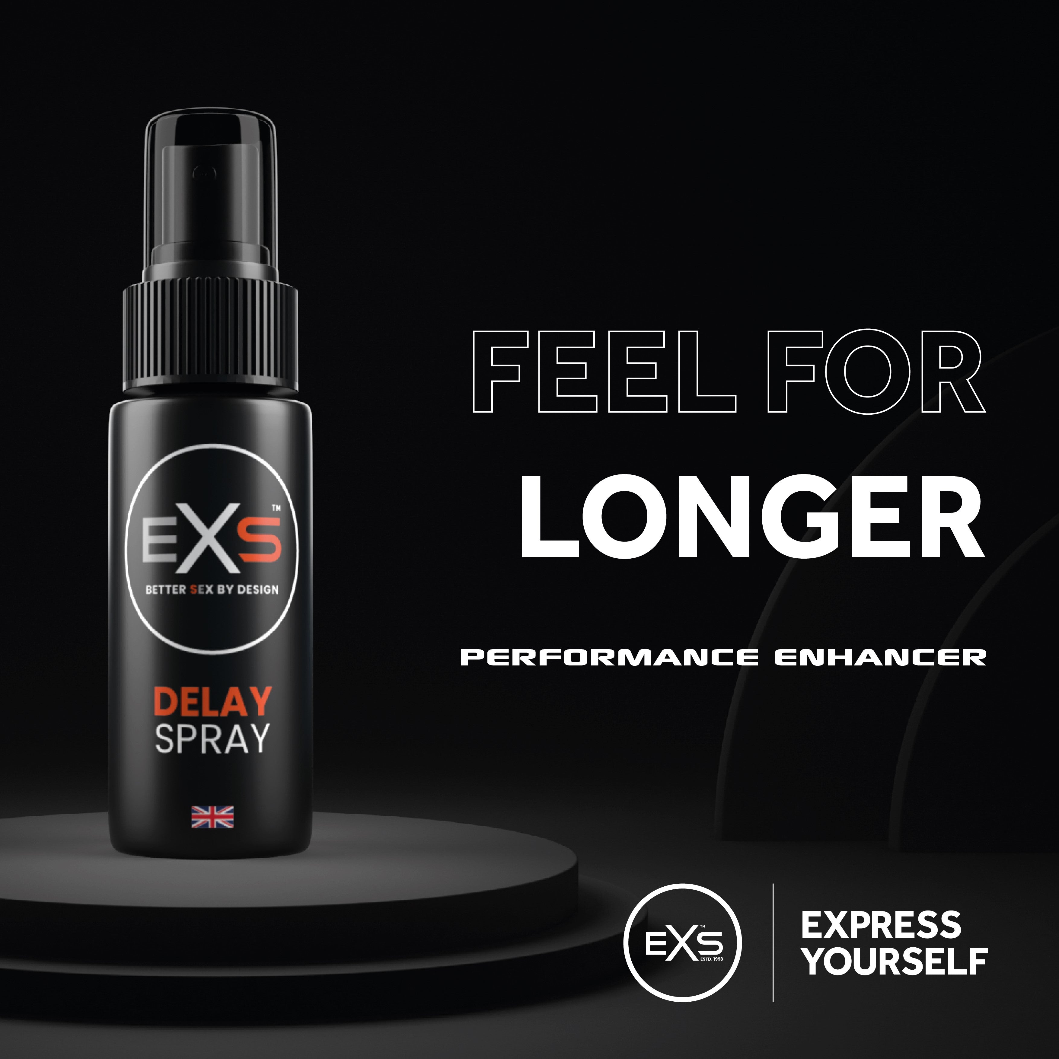 EXS | Delay Spray Plus | Desensitizing Spray for Men | Contains 90 Spr ...