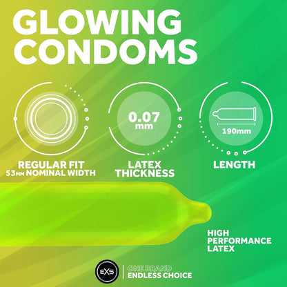 EXS Variety Pack 2 Condoms - 48 pack - 7 Condom Types