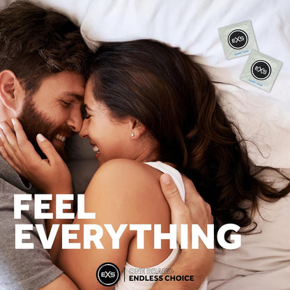 EXS | Nano Thin Condoms | One of The Thinnest Quality Condoms | Vegan
