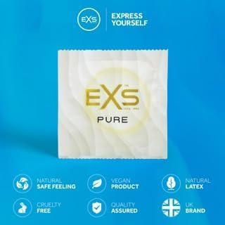 EXS | Pure Condoms | Premium RRI Latex & Fully Sustainable Next Gen Recyclable Foils