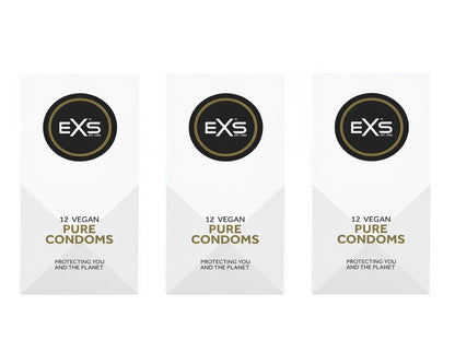 EXS | Pure Condoms | Premium RRI Latex & Fully Sustainable Next Gen Recyclable Foils