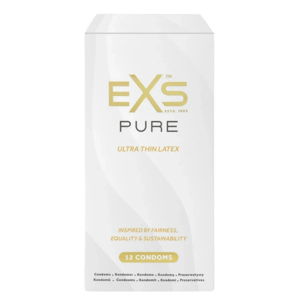EXS | Pure Condoms | Premium RRI Latex & Fully Sustainable Next Gen Recyclable Foils