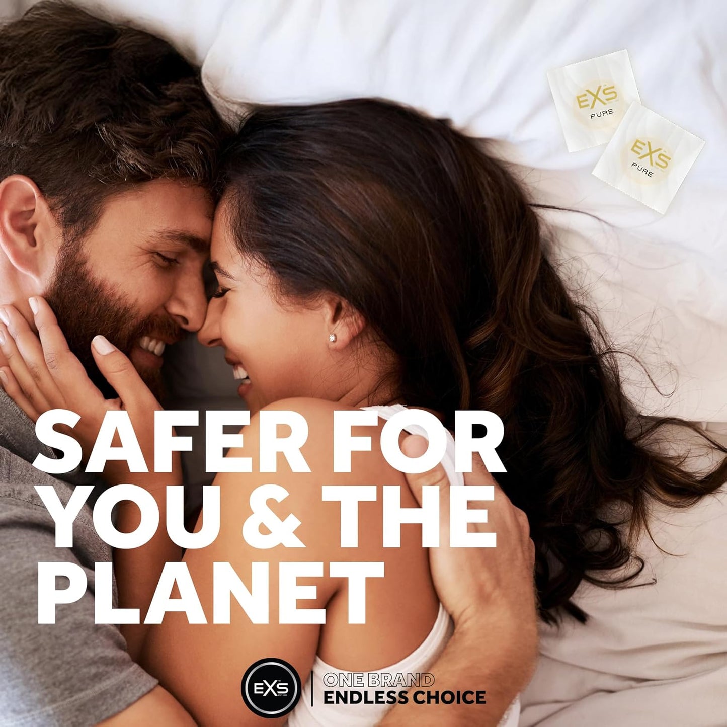EXS | Pure Condoms | Premium RRI Latex & Fully Sustainable Next Gen Recyclable Foils