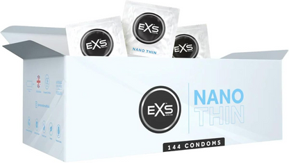 EXS | Nano Thin Condoms | One of The Thinnest Quality Condoms | Vegan