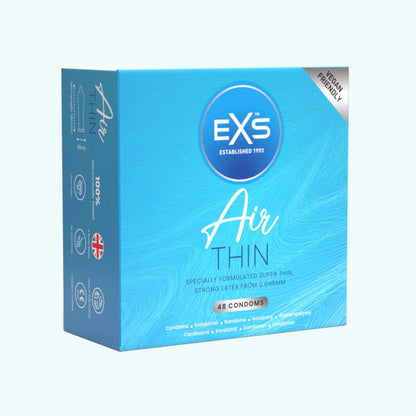 EXS | Air Thin Condoms | One of The Thinnest Quality Condoms | Vegan