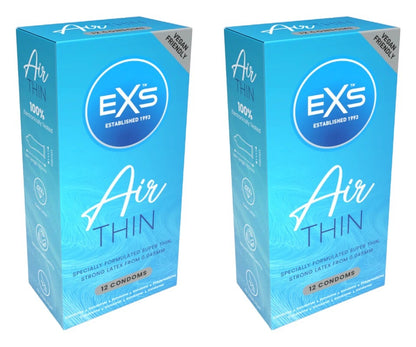 exs condoms air thin two pack more