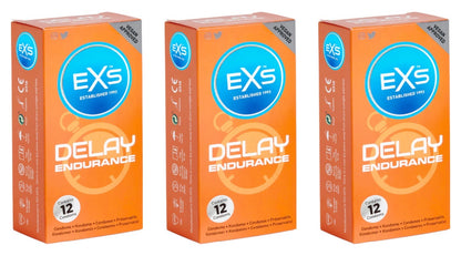 exs condoms delay endurance three pack