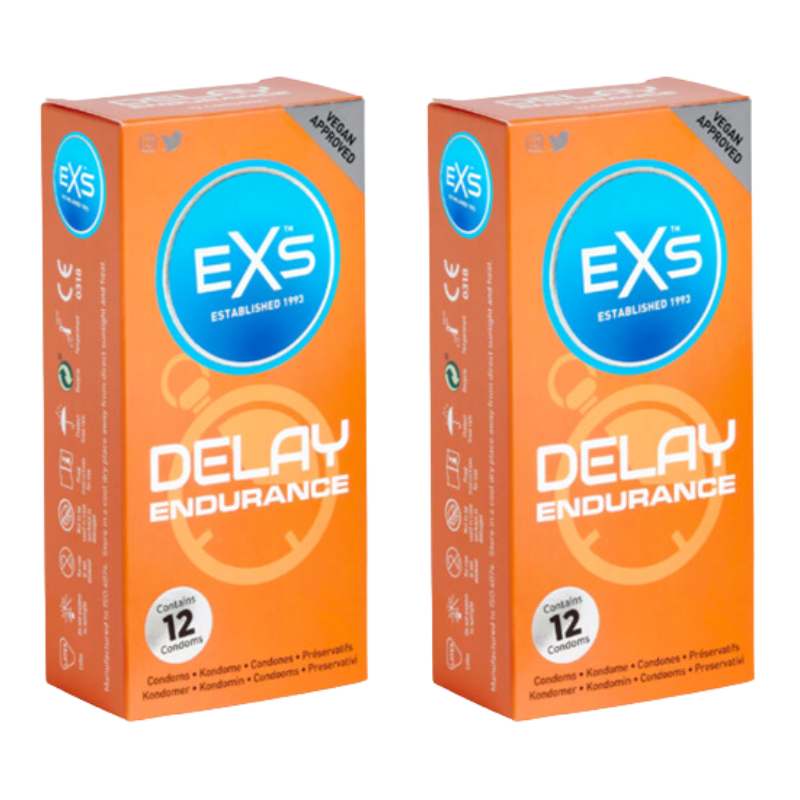exs condoms delay endurance 2pack