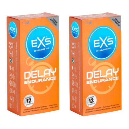 exs condoms delay endurance 2pack