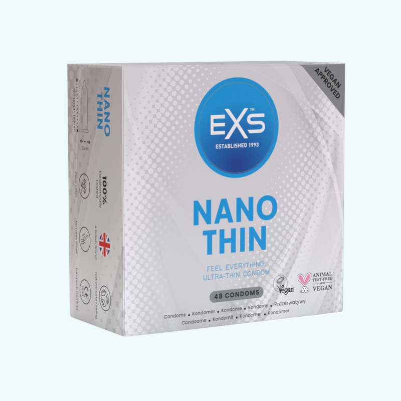 exs condoms nano thin 48 pack 