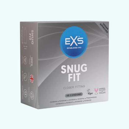 exs condoms snug fit 48 bulk pack